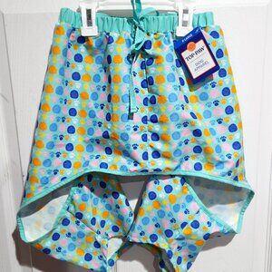 Top Paw Seashells Swim Trunks for Dogs, XL
